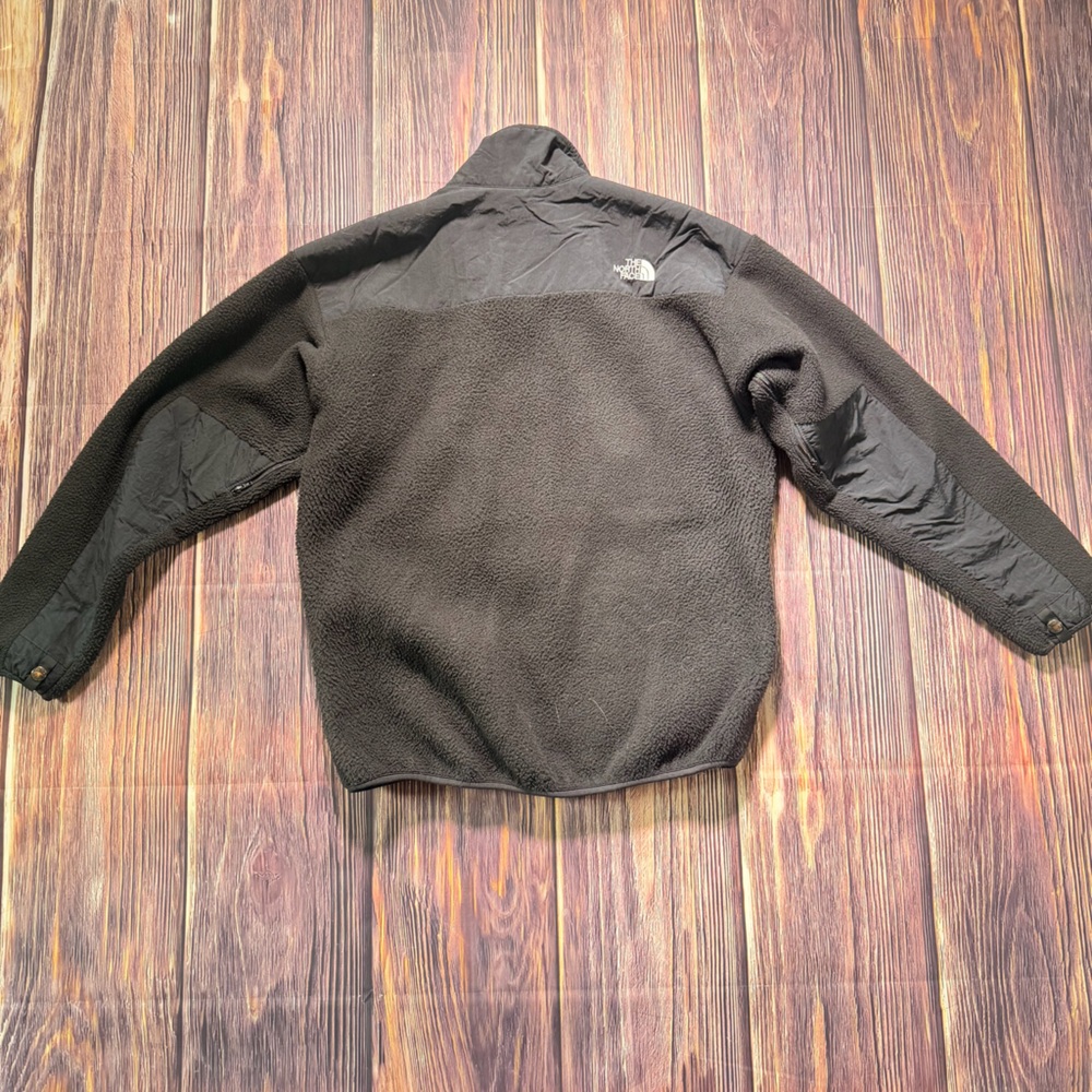 Women’s Vintage‎ The North Face Fleece Zip Up Black Winter Jacket Large - Picture 5 of 8